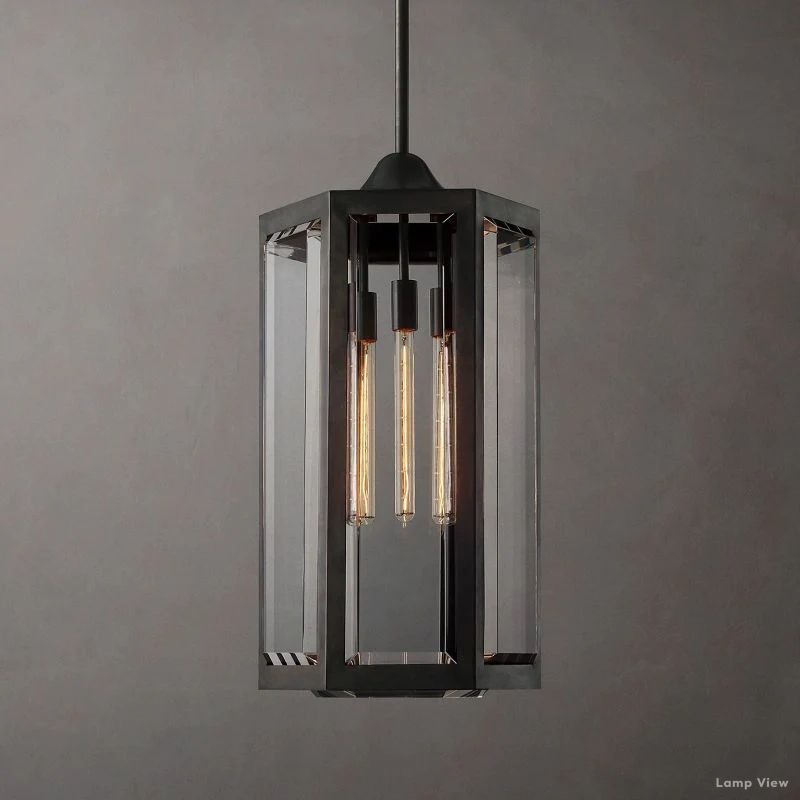 Chevalier Bordered Crystal Grand Pendant Light