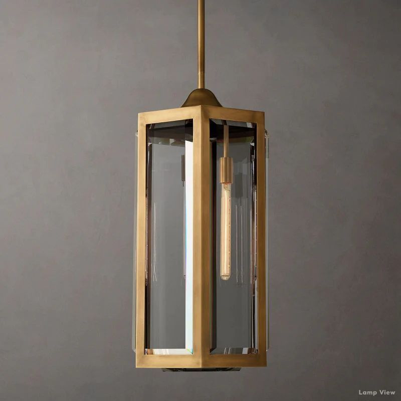 Chevalier Bordered Crystal Grand Pendant Light