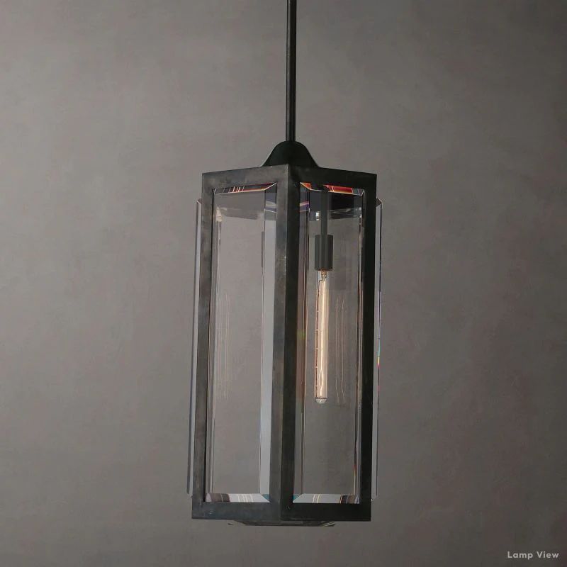 Chevalier Bordered Crystal Grand Pendant Light