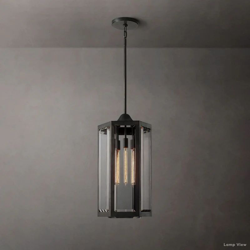 Chevalier Bordered Crystal Grand Pendant Light