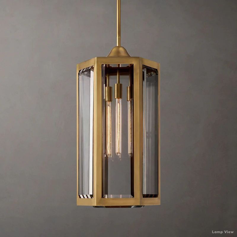 Chevalier Bordered Crystal Grand Pendant Light