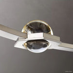 Eclatant Inset Crystal Round Chandelier 48"