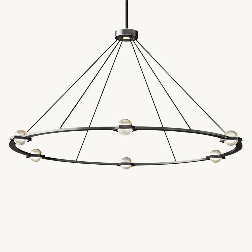 Eclatant Round Chandelier 60"