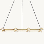 Eclatant Rectangular Chandelier 54"