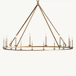 Carrick Round Chandelier 72"