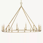 Carrick Round Chandelier 72"