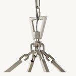 Hartwell Lantern Frame Round Chandelier 50"