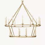 Carrick Two-Tier Round Chandelier 50"