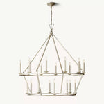 Carrick Two-Tier Round Chandelier 50"