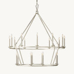 Carrick Two-Tier Round Chandelier 50"