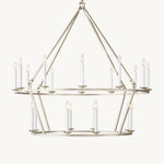Carrick Two-Tier Round Chandelier 50"