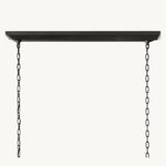 Hartwell Lantern Frame Rectangular Chandelier 72"