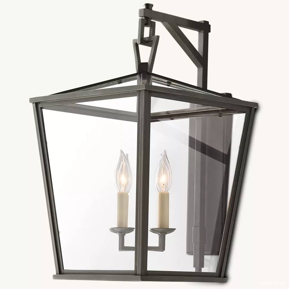 Hartwell Lantern Frame Wall Sconce