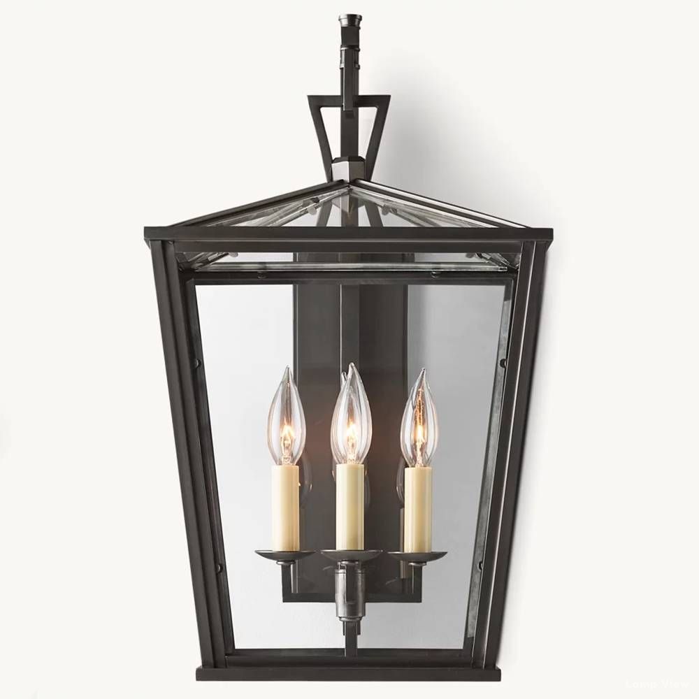 Hartwell Lantern Frame Wall Sconce