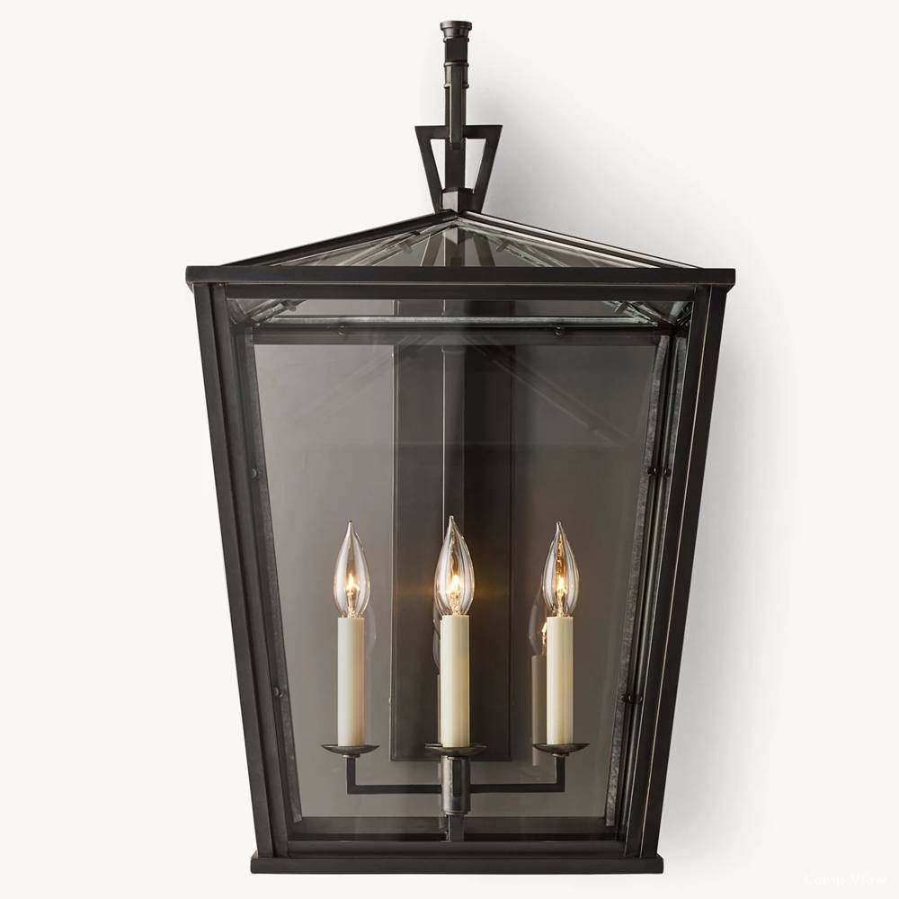 Hartwell Lantern Frame Wall Sconce