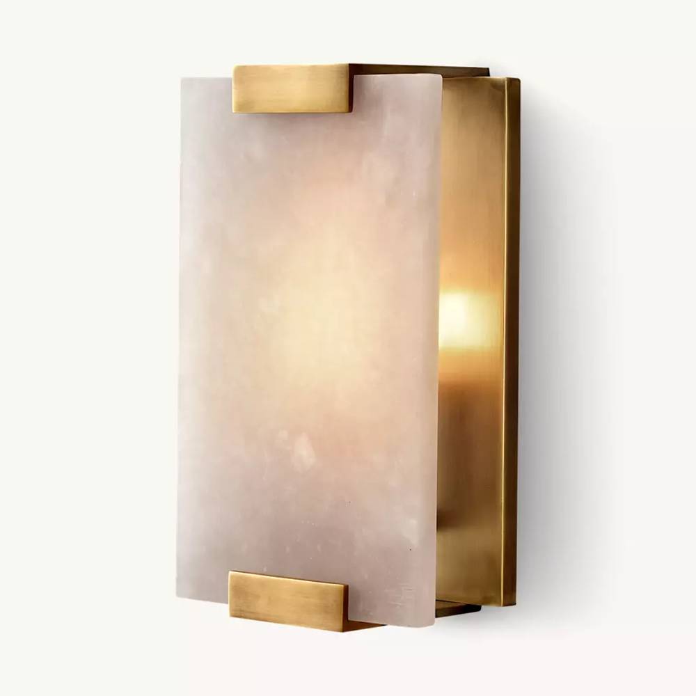 Berina Alabaster Planar Wall Sconce
