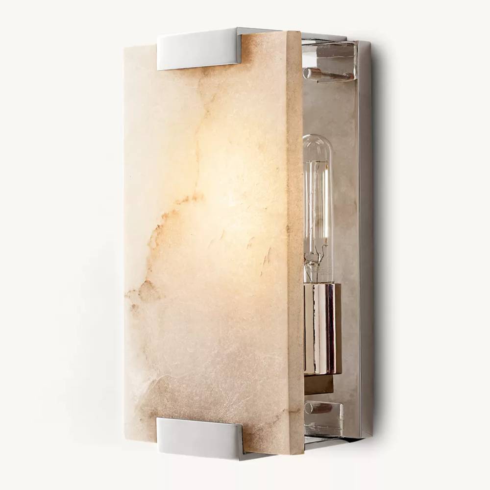 Berina Alabaster Planar Wall Sconce