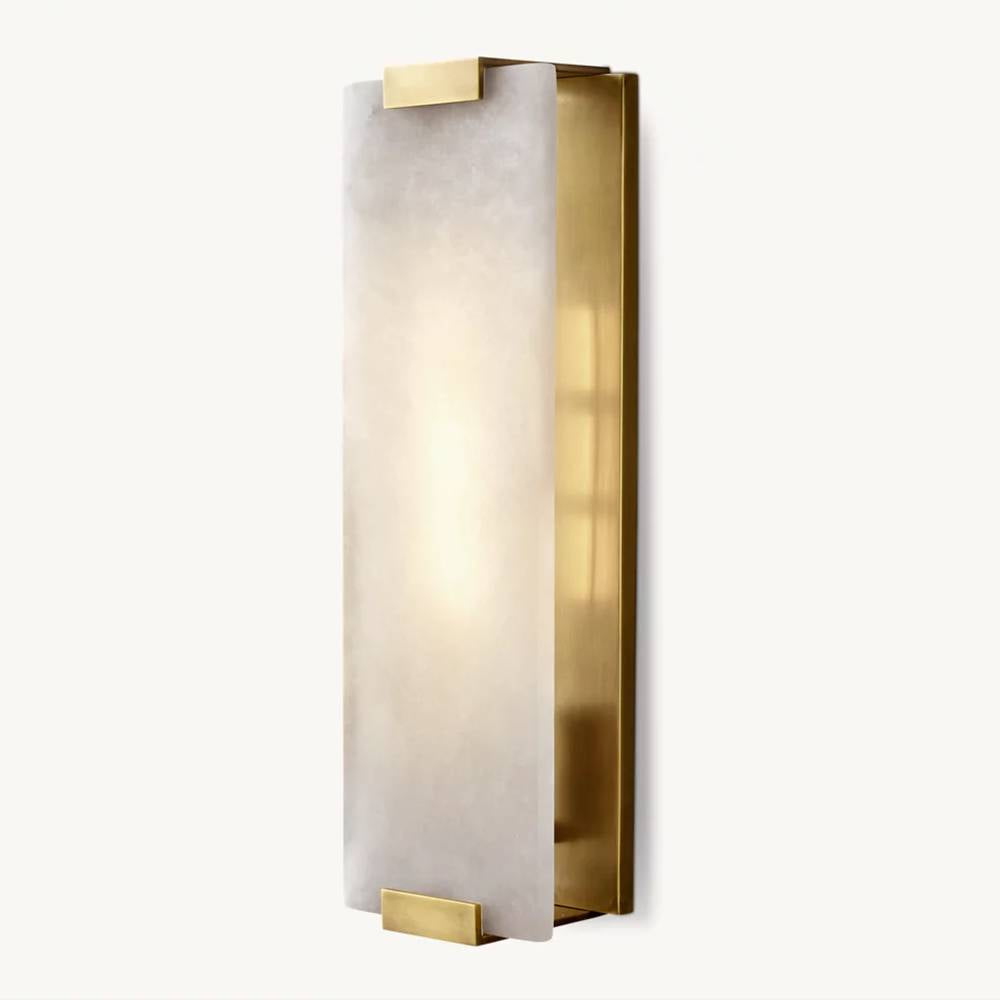 Berina Alabaster Planar Wall Sconce