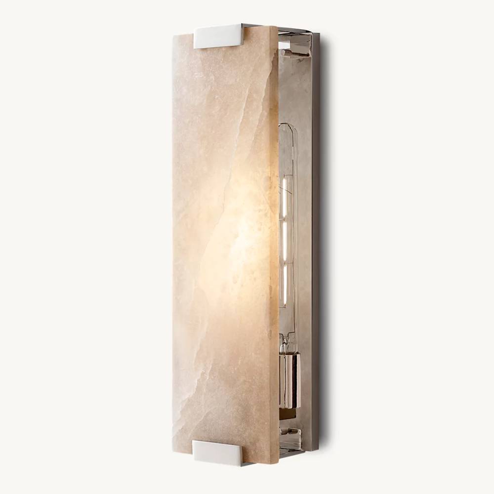 Berina Alabaster Planar Wall Sconce