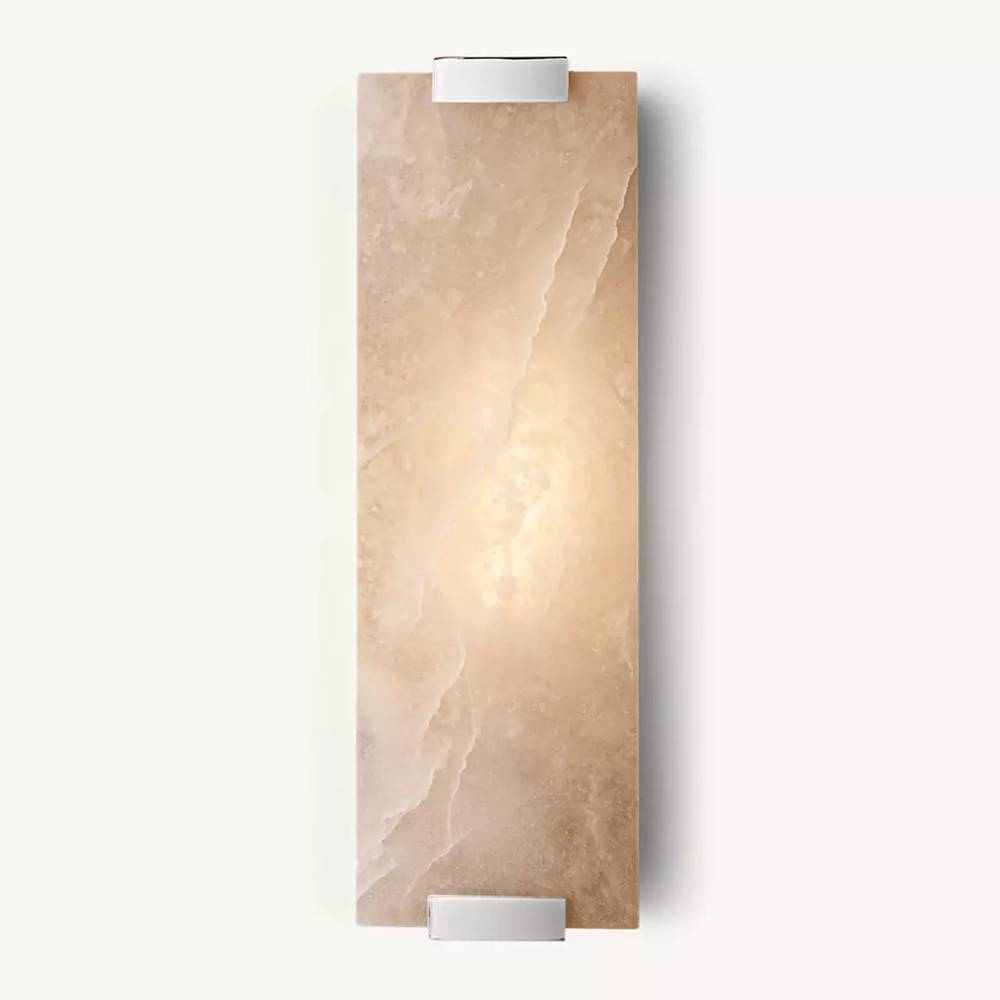 Berina Alabaster Planar Wall Sconce
