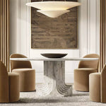 Fiori Layered Plaster Pendant Light