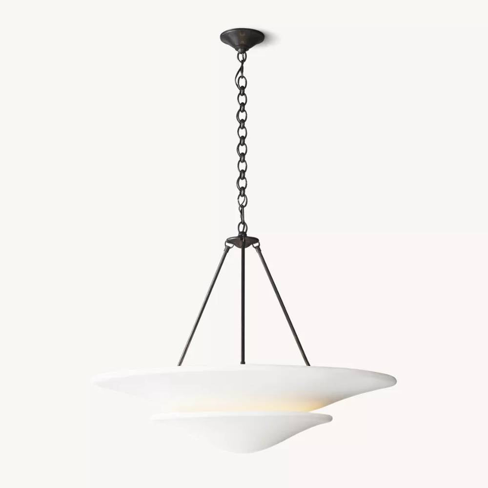 Fiori Layered Plaster Pendant Light