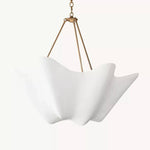 Arceneaux Contoured Plaster Pendant Light