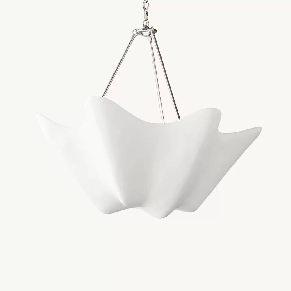 Arceneaux Contoured Plaster Pendant Light