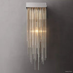 Cascada Tube Crystal Wall Sconce