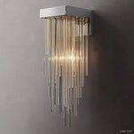 Cascada Tube Crystal Wall Sconce