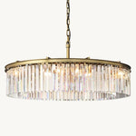 Rhys Aura Prism Round Chandelier 43"