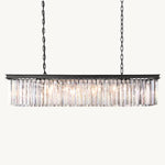 Rhys Aura Prism Linear Chandelier 49"