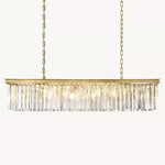 Rhys Aura Prism Linear Chandelier 49"
