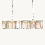 Rhys Aura Prism Linear Chandelier 49"