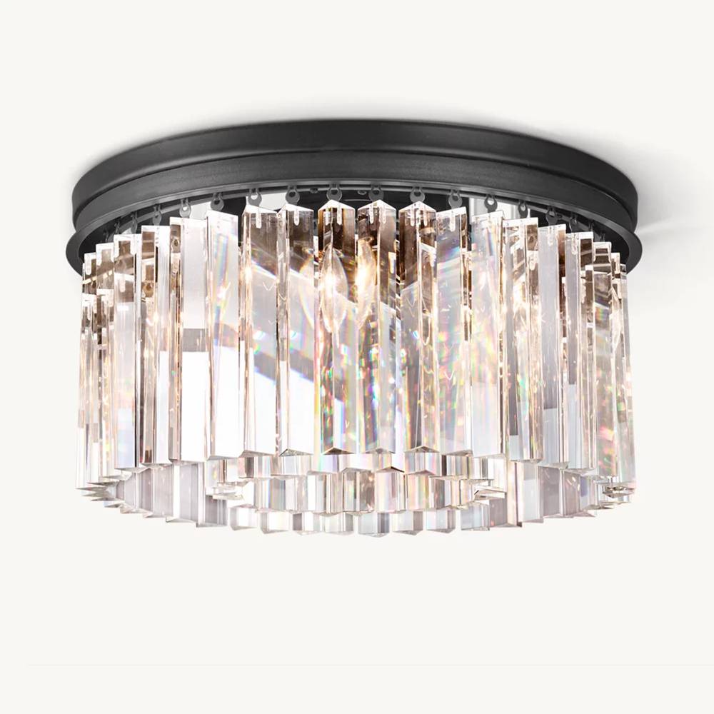 Rhys Aura Prism Flush Mount