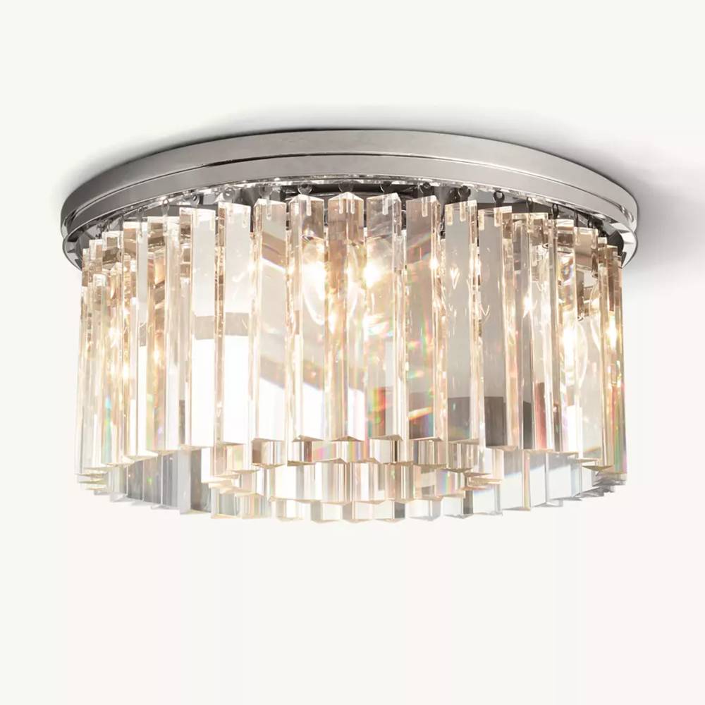 Rhys Aura Prism Flush Mount
