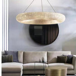 Halo Luminous Crystal Round Chandelier 59"