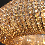 Halo Luminous Crystal Wall Sconce