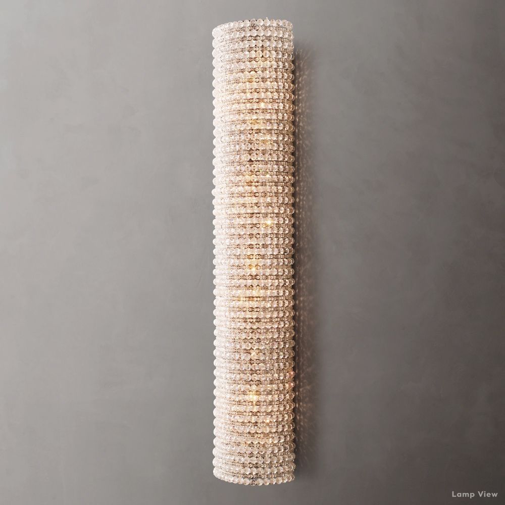 Halo Luminous Crystal Wall Sconce