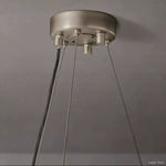 Halo Luminous Crystal Round Chandelier 41"