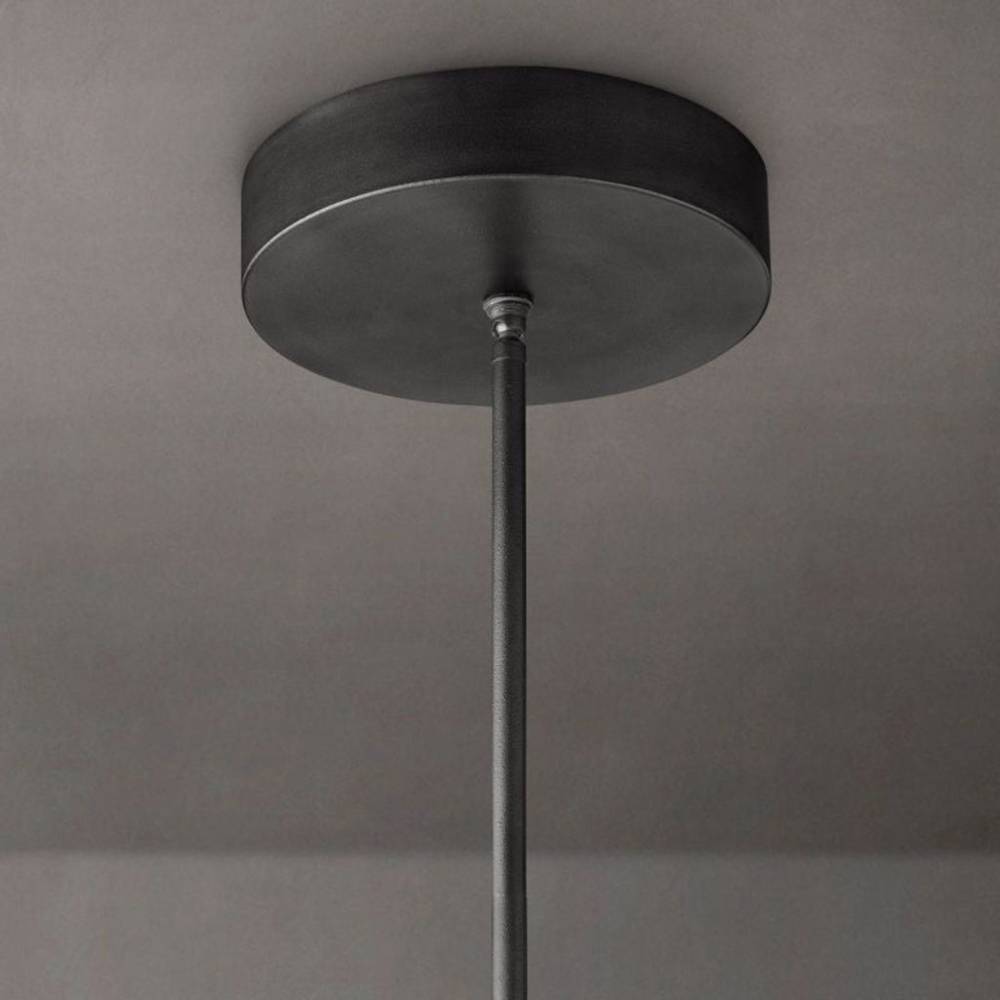 Peralta Forged Iron Round Chandelier 36"
