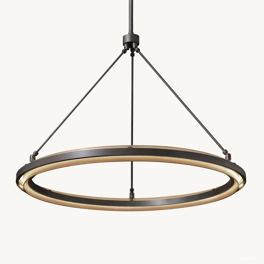 Peralta Subtle Radiance Round Chandelier