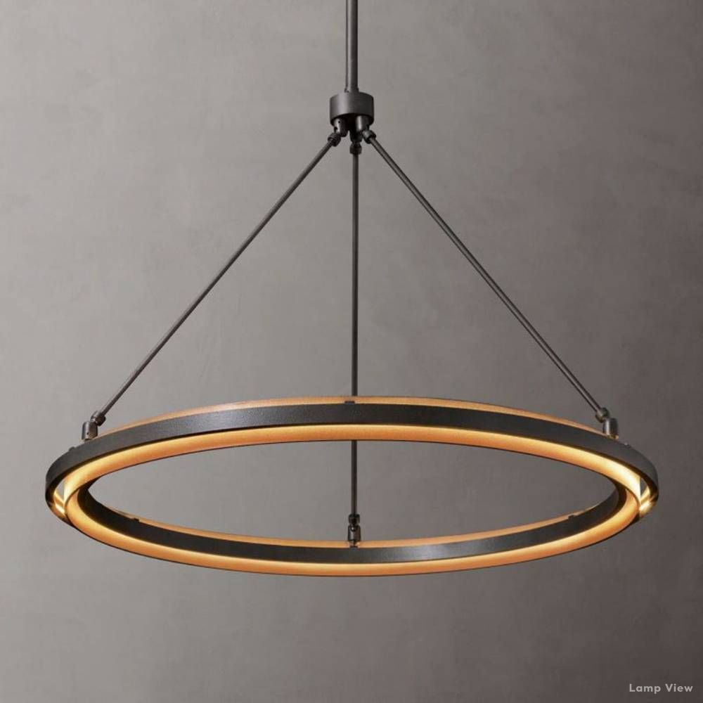 Peralta Subtle Radiance Round Chandelier