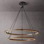 Peralta Subtle Radiance Two-Tier Round Chandelier