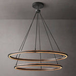 Peralta Two-Tier Round Chandelier 60"