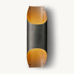 Cathedral Undulating Brass Wall Sconce