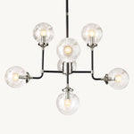 Bistro Globe Chandelier 34"