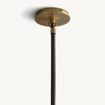 Bistro Node Globe Glass Chandelier 42"