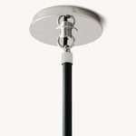 Bistro Node Globe Glass Chandelier 56"