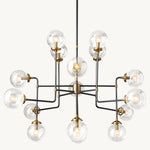 Bistro Globe Chandelier 56"